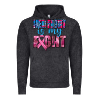 Vintage Black her fight is my fight Vintage Hoodie - AdoDesignShop