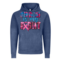 Vintage Denim her fight is my fight Vintage Hoodie - AdoDesignShop