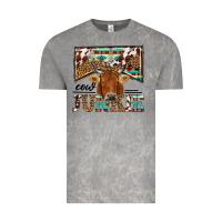 Cloud Rock cow junkie Vintage Tee - NancyCooperArtShop