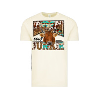 Vintage Arctic cow junkie Vintage Tee - NancyCooperArtShop