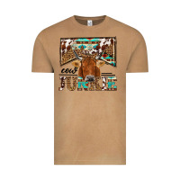 Vintage Camel cow junkie Vintage Tee - NancyCooperArtShop