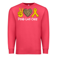 Cardinal Peace Love Cure Premium Sweatshirt - Bettercallsaul