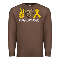Chestnut Peace Love Cure Premium Sweatshirt - Bettercallsaul