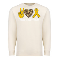 Sandshell Peace Love Cure Premium Sweatshirt - Bettercallsaul
