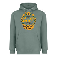 Sage Happy Fall Sunflowers Heavyweight Hoodie - Bettercallsaul