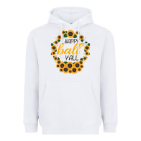 White Happy Fall Sunflowers Heavyweight Hoodie - Bettercallsaul