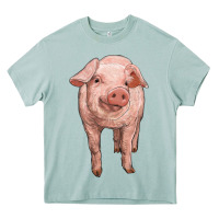 Arona pig Heavy Core Tee - RanaPortraitStore
