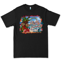 Black hello summer Premium Tee - SublimationCraftShop