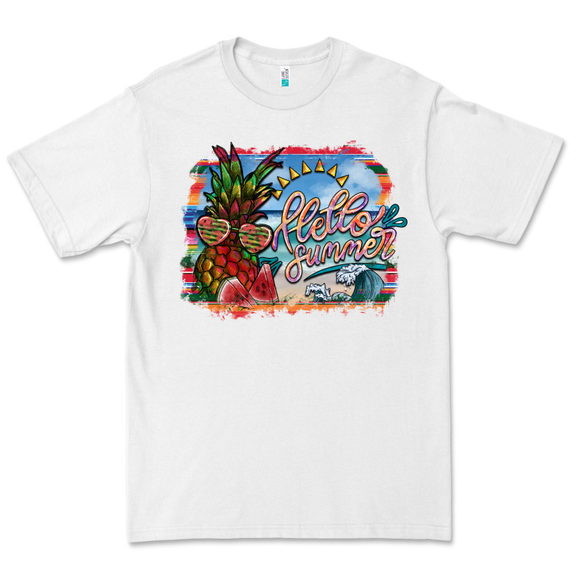 Hello Summer Premium Tee by SublimationCraftShop | Teevron