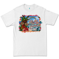 White hello summer Premium Tee - SublimationCraftShop