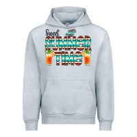 Heather Grey sweet summer time cocktail Urban Hoodie - CowCowDesign