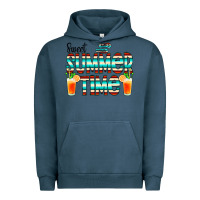 Pigment Midnight Navy sweet summer time cocktail Urban Hoodie - CowCowDesign