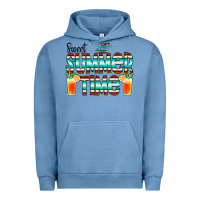 Pigment Pebble Blue sweet summer time cocktail Urban Hoodie - CowCowDesign