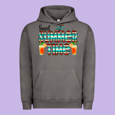 Sweet Summer Time Cocktail Urban Hoodie Designed By Cowcowdesign