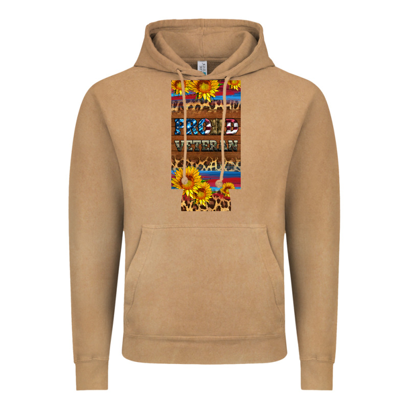 Proud Veteran 12 Oz Slim Can Cooler Vintage Hoodie by Artiststas | Teevron
