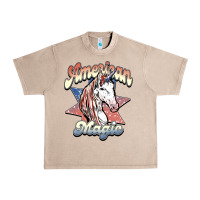 French Oak American magic Urban Heavy Tee - NancyCooperArtShop