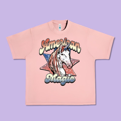 American Magic Urban Heavy Tee Designed By Nancycooperartshop