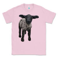 Bubblegum Pink suffolk baby sheep Classic Tee - LillyAllenDesigns
