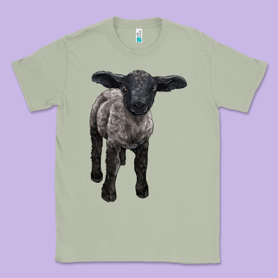 Suffolk Baby Sheep Classic Tee Designed By Lillyallendesigns
