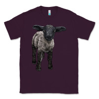Plum suffolk baby sheep Classic Tee - LillyAllenDesigns