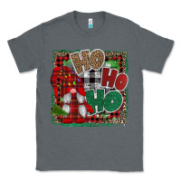 Charcoal Heather Ho Ho Ho Gnomes Classic Tee - CowhideDigitalArt