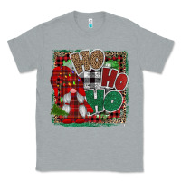 Heather Grey Ho Ho Ho Gnomes Classic Tee - CowhideDigitalArt