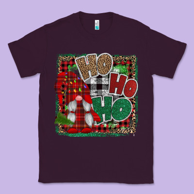 Ho Ho Ho Gnomes Classic Tee Designed By Cowhidedigitalart