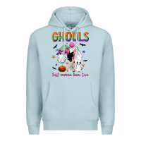 Blue Mist Ghouls just wanna have fun Premium Hoodie - NancyCooperArtShop