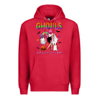 Cardinal Ghouls just wanna have fun Premium Hoodie - NancyCooperArtShop