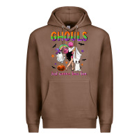 Chestnut Ghouls just wanna have fun Premium Hoodie - NancyCooperArtShop
