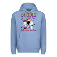 Colony Blue Ghouls just wanna have fun Premium Hoodie - NancyCooperArtShop