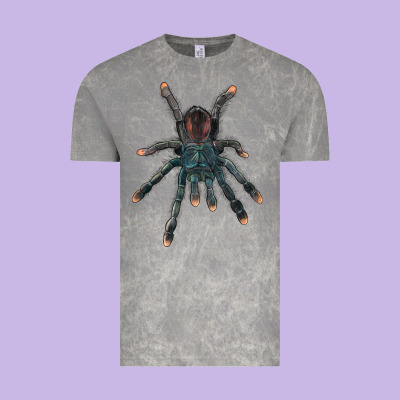 Pink Toe Tarantula Vintage Tee Designed By Lillyallendesigns