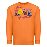 Carrot For The Love Of Softball Premium Sweatshirt - Bettercallsaul