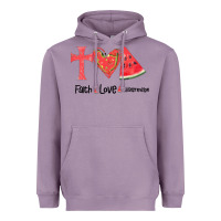 Lavender Faith Love Watermelon Heavyweight Hoodie - Bettercallsaul