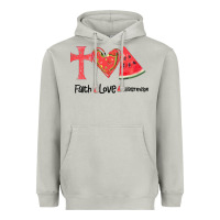 Faith Love Watermelon Heavyweight Hoodie | Teevron