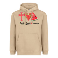 Mushroom Faith Love Watermelon Heavyweight Hoodie - Bettercallsaul