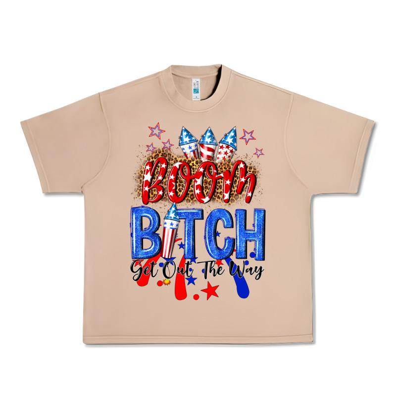 Boom Bitch Get Out The Way Urban Heavy Tee by NancyCooperArtShop | Teevron