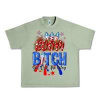 Oil Green boom bitch get out the way Urban Heavy Tee - NancyCooperArtShop