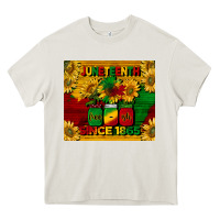 Cream juneteenth since 1865 tumbler Heavy Core Tee - BarkalooDesign