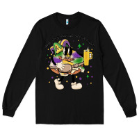 Black out here lookin like a snack king cake mardi gras Long Sleeve Tee - MaliasSmallBusiness