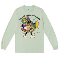 Matcha out here lookin like a snack king cake mardi gras Long Sleeve Tee - MaliasSmallBusiness