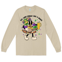 Mushroom out here lookin like a snack king cake mardi gras Long Sleeve Tee - MaliasSmallBusiness