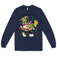 Navy out here lookin like a snack king cake mardi gras Long Sleeve Tee - MaliasSmallBusiness