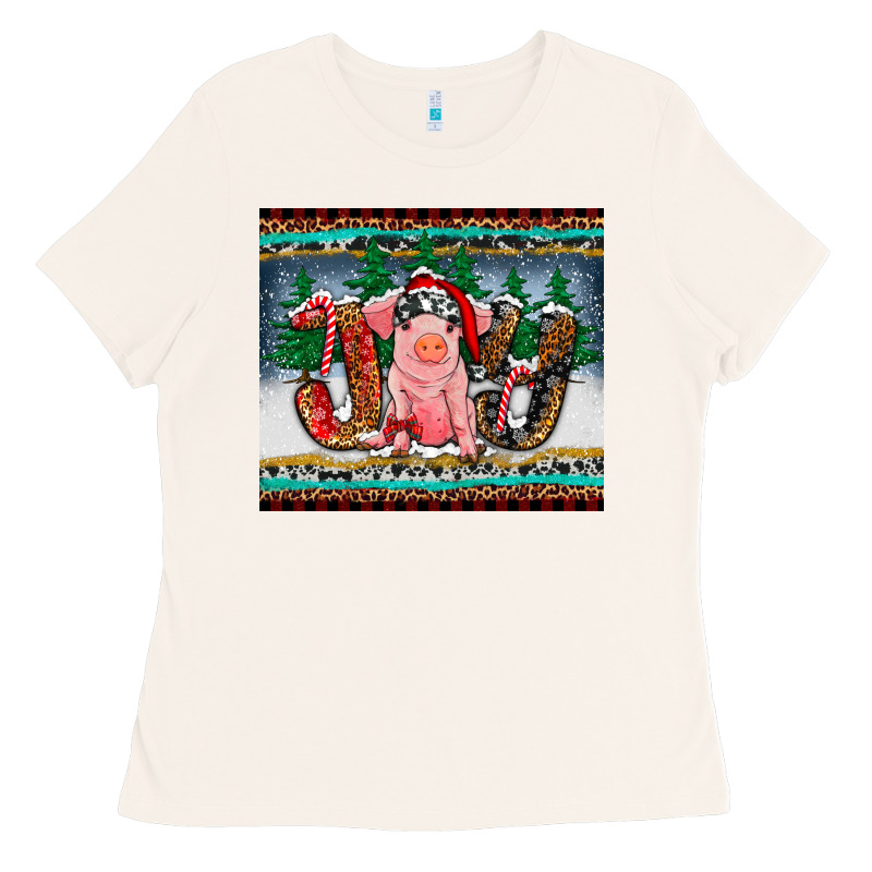 Joy Pig Ladies Tee by RanaPortraitStore | Teevron