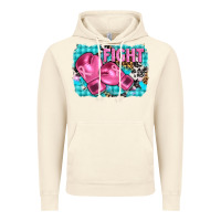 Vintage Artic fight with boxing gloves and cancer ribbon Vintage Hoodie - AdoDesignShop