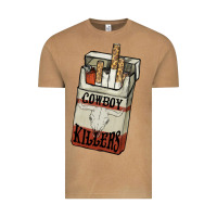 Vintage Camel cowboy killers cigarette package Vintage Tee - NancyCooperArtShop