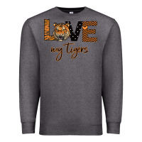 Charcoal Heather My Tigers Premium Sweatshirt - Bettercallsaul