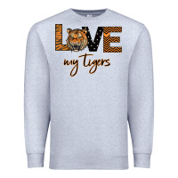 Heather Grey My Tigers Premium Sweatshirt - Bettercallsaul