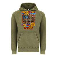 Vintage Olive proud veteran  12 oz regular can cooler Vintage Hoodie - Artiststas