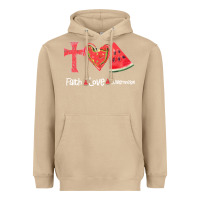 Mushroom Faith Love Watermelon Heavyweight Hoodie - Bettercallsaul